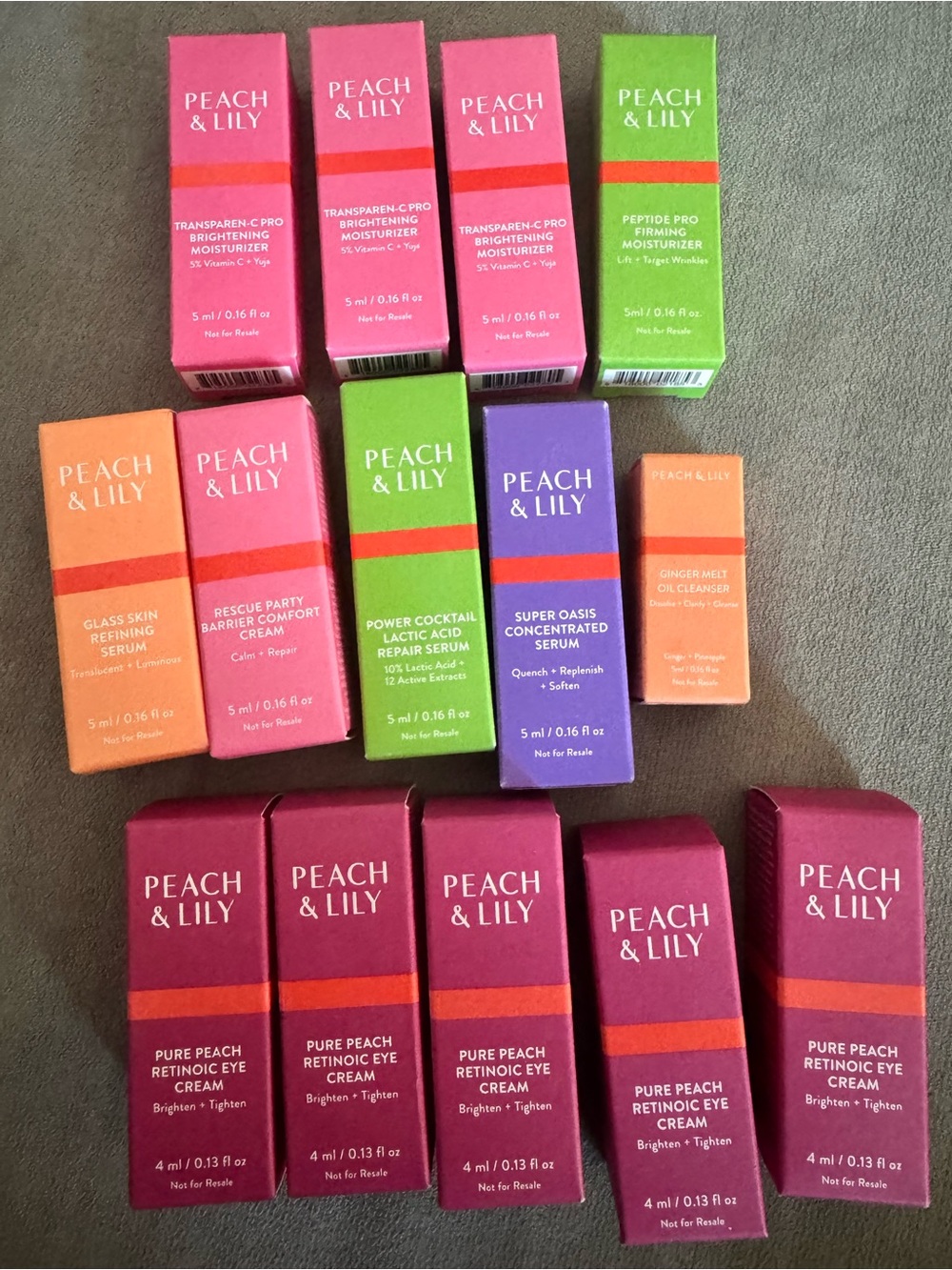 Peach & Lily Assorted Skincare